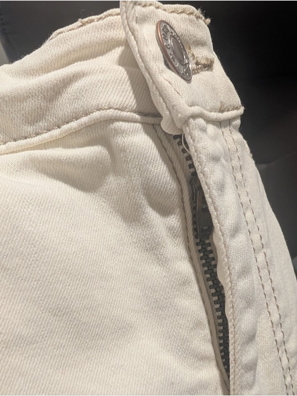 C/E by Current/Elliott | High Rise Flare In Bentonite Ivory - Picture 9 of 13